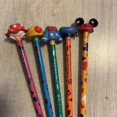 Disneyland フィギュア付き鉛筆 5本セットのサムネイル