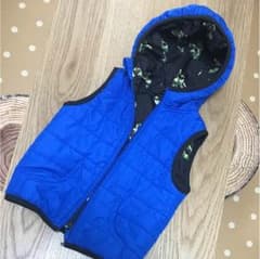 キッズリバーシブルベスト 120のサムネイル