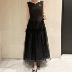 ♡ハートネックチュールドレス♡36♡セルフォード♡新品タグ付き 