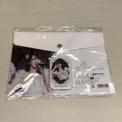 LOVE イコラブ 佐々木舞香 フラットポーチ 缶バッジ DMMスクラッチ