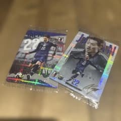 サッカー日本代表 瀬古歩夢 トレーディングカード 2枚セットのサムネイル