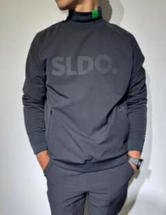 SLDO. × AddElm ダブルクロスストレッチプルオーバー　Ｌ SLDO. × AddElm ダブルクロスストレッチプルオーバー L BK - メルカリ