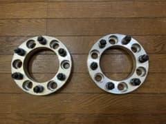 ハイエース　キャラバン　6穴用ワイドトレッサー30mm　使用少ない高級ナット付きのサムネイル