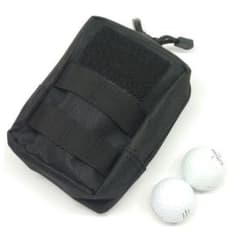Large Capacity Golf Ball Pouch, Ball Holder, Rangefinder Storage, Smartphone Storage, BL