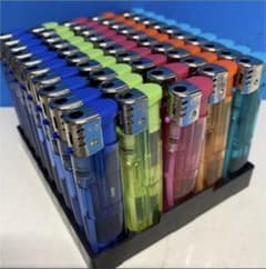使い捨てライター　50本セット　新品未使用のサムネイル