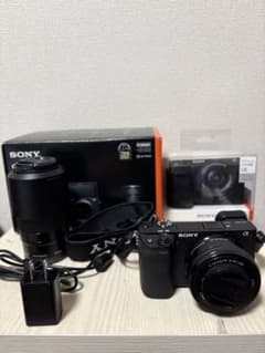 即日発送】SONY α6400 ミラーレス ダブルレンズ ボディケース付き