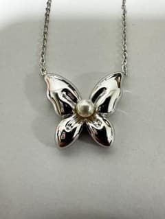 MIKIMOTO ミキモト ネックレス パール 蝶のサムネイル
