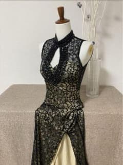 ⭐︎キャバドレス　ロング　左スリット⭐︎のサムネイル