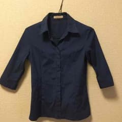 yuiさん専用★七分袖の青いシャツのサムネイル