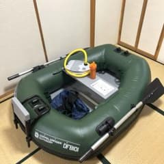 DOD 1人乗り ゴムボート ドッペルギャンガー 美品 ケース付き バス釣り 