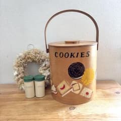 アンティーク 木製 クッキージャー ビンテージ - メルカリ