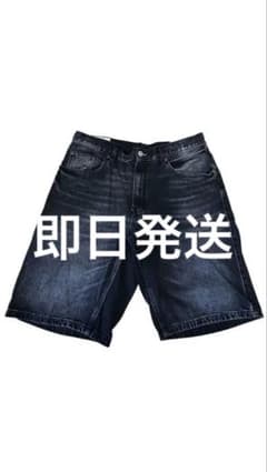 ZARA デニムショートパンツ ブラック y2k ストリートのサムネイル