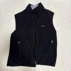 patagonia フリースベスト 黒のサムネイル
