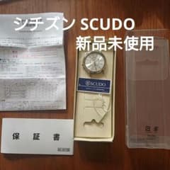(タイムセール24時まで！)新品未使用シチズン SCUDO 時計