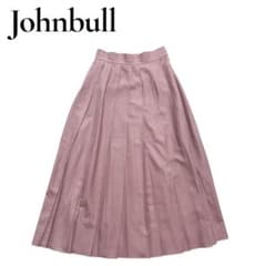 Johnbull ロングプリーツスカート ピンク 大人可愛い きれいめのサムネイル