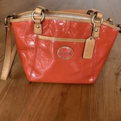 【COACH】コーチ エナメル 2way トートバッグ ショルダーバッグのサムネイル