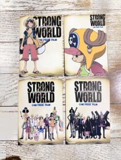 원피스 STRONG WORLD 카드 책자 4장 세트