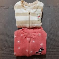 ユニクロ　足つきロンパース　ガバーオールのサムネイル