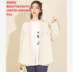 거의 신품 * BEAUTY & YOUTH UNITED ARROWS 셔츠 재킷