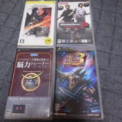 PSP 게임 4점 세트