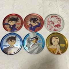 名探偵コナン キャラクターコースター 6枚セットのサムネイル