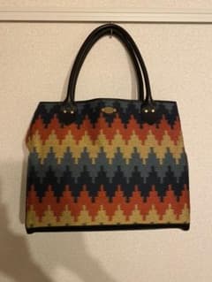 最終値下げ　calee ネイティブ柄トートバッグのサムネイル