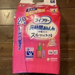 ライフリー パンツ型おむつ L 28枚入りのサムネイル