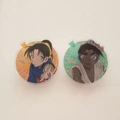 名探偵コナンブラインドアクリルバッジ夏祭りver（服部平次＆遠山和葉）のサムネイル