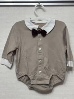 綿100 セレモニー用ロンパース70のサムネイル