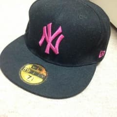 NEW ERA ニューヨークキャップ ピンクのサムネイル