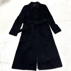 LORITTI ロリッティ カシミヤ100% ロングコート 11 ブラック - メルカリ