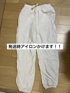 ユニクロ スウェットパンツ ホワイトのサムネイル