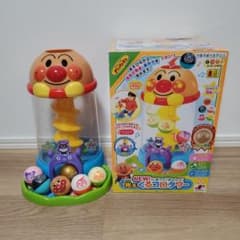 アンパンマン NEW! にぎって！おとして！光るくるコロタワー 電池付き動作OKのサムネイル