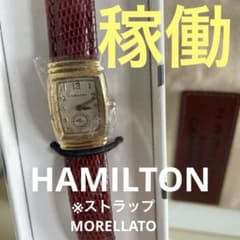 【電池交換済み】稼働品/HAMILTON Benton 風防ガラスなし