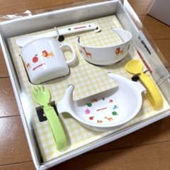 ミキハウス　テーブルウェアセット　離乳食に！のサムネイル
