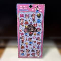 ミニーちゃん プチドロ　プチドロップステッカー　ディズニー　ミニーマウス　シール