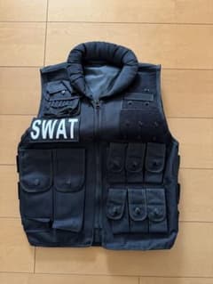 SWAT コスプレベスト ブラックのサムネイル