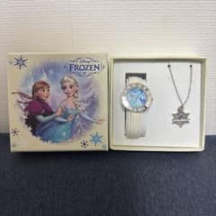 Disney Frozen アナと雪の女王 腕時計 ネックレス セットのサムネイル