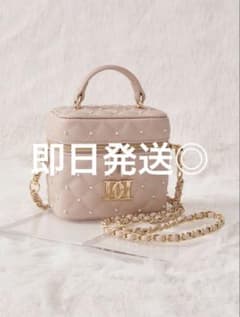 Darich ダーリッチ キルティングパールスクエアミニバッグ PNK - メルカリ