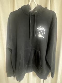 STUSSY黒パーカーのサムネイル