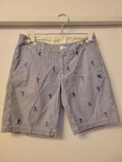 PEARLY GATES レディース ショートパンツ ストライプ柄のサムネイル