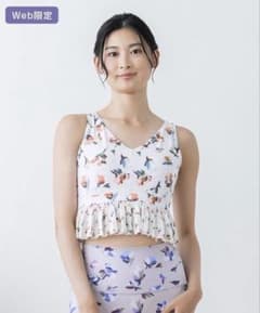 新品】LAVA SUKALA ローズプリントブラトップ ヨガウェア Lサイズ