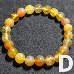 ★(のん！)大粒！クリアマルチイエローサファイアカット9.5ミリ珠ブレス② ☆クリアマルチイエローサファイア 9ミリ珠ブレスD(SA~SA+) - メルカリ