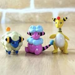 A*)様 TOMY モンスターコレクション モンコレ ポケモン モココ　デンリュ 初期 ポケモン モンコレ メリープ モココ デンリュウ フィギュア TOMY