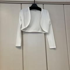 rock様専用⭐︎SHEIN ホワイト カーディガン 11-12Yお値下げのサムネイル