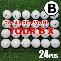 【B64】 ブリヂストンTOURBX 白 24年 ロストボール 24球