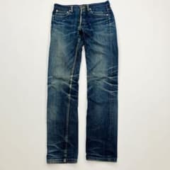 A.P.C デニム　赤耳　鬼ヒゲ　ハチノス　ボタンフライ　ビンテージ　W29 S A.P.C デニム 赤耳 鬼ヒゲ ハチノス ボタンフライ ビンテージ W29 S