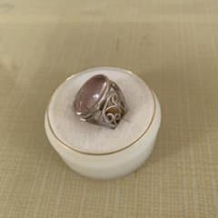 ローズクォーツ指輪　オセロ様専用のサムネイル