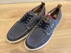 【新品】VANS デニムブルー カジュアルシューズのサムネイル