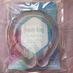 Frosty Ring ネッククーラー 28℃自然凍結　Mサイズピンクのサムネイル